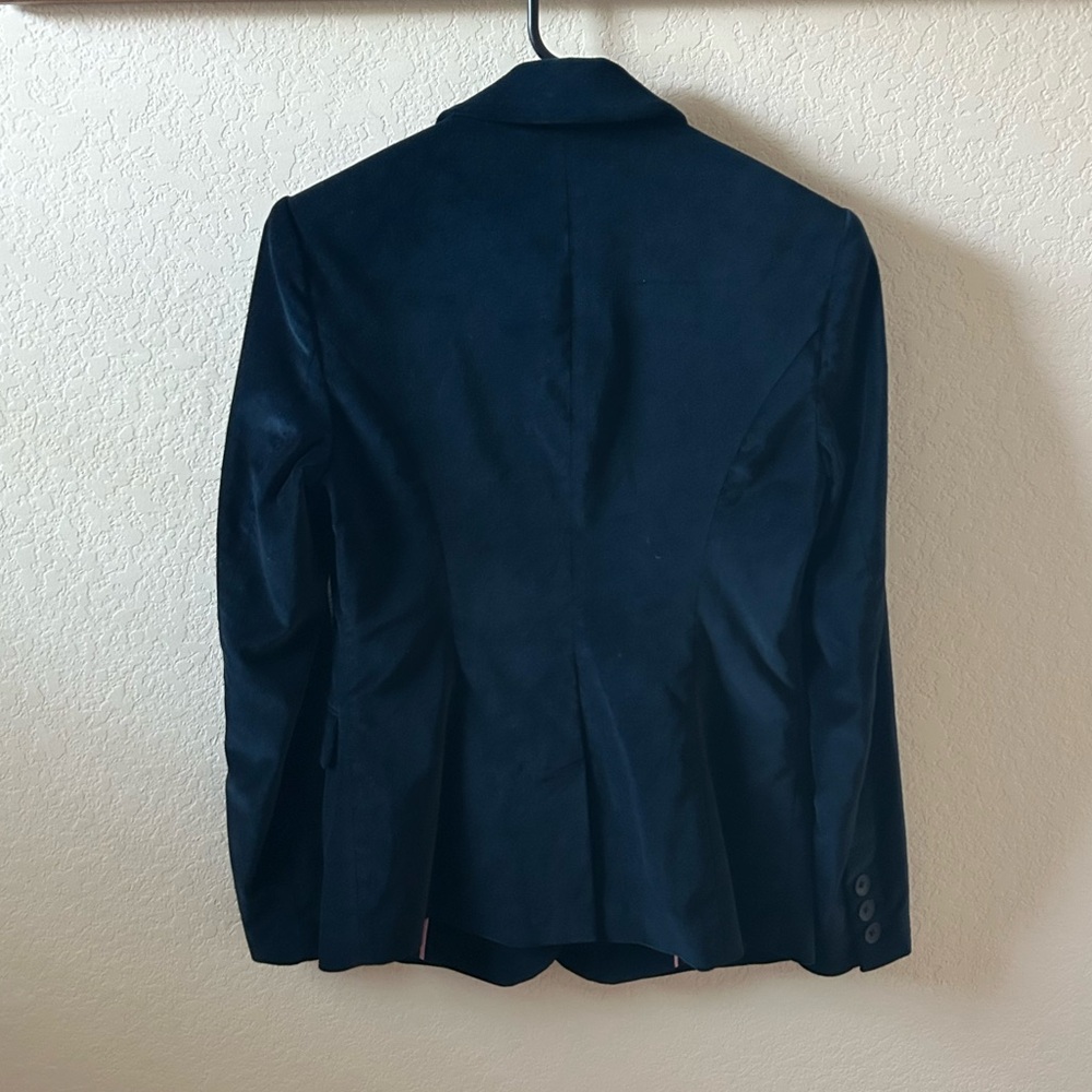 Boden Women’s Single-Button Tailored Blazer Notched Lapel Flap Pockets Size 4 - Picture 3 of 10